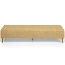 Ver imagem 3 de Kit 02 Puffs Decorativo Sala de Estar Bali W01 Pés Palito 170x60cm Couríssimo Fendi - Lyam Decor