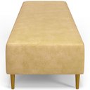 Ver imagem 6 de Kit 02 Puffs Decorativo Sala de Estar Bali W01 Pés Palito 170x60cm Couríssimo Fendi - Lyam Decor