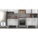 Ver imagem 3 de Kit com 6 Pés para Armário de Cozinha Gabinete de Pia Balcão 20cm Topper Cinza