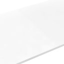 Ver imagem 5 de Mesa Escritório Estilo Industrial Base Dourado Tampo Branco