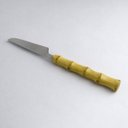 Ver imagem 3 de Conjunto de Talheres 4 Peças em Bambu Real e Aço Inox