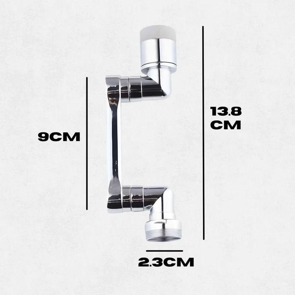 Extensor Universal para Torneira Giratório Arejador de Pia - 2