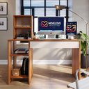 Ver imagem 2 de Mesa para Computador Smart Movelove 1 Gaveta MDP com Nicho Superior Opcional Jequitiba/Off White