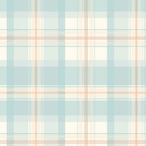 Papel de Parede Romântico Abby Rose 3 Xadrez Azul Ab27603