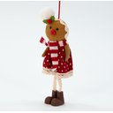 Ver imagem 3 de Kit Decoração para Árvore de Natal 6 Biscoitos Pendente 17cm