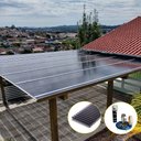 Ver imagem 1 de Kit Policarbonato Fume 6mm 12,00m X 4,00m - Perfis Naturais