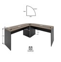 Ver imagem 7 de Mesa de Escritório em L 120x60cm com Conexão + Cadeira de Escritório Netflex Ergonômica Reclinável