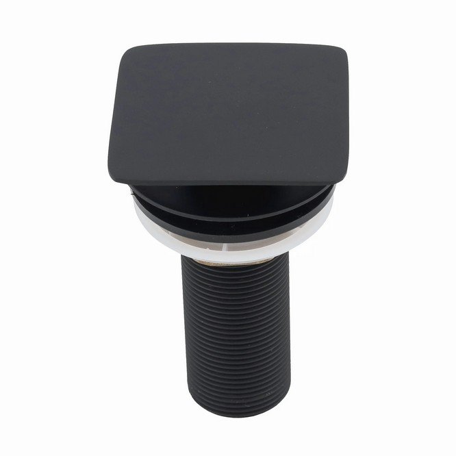 Kit Sifão Válvula e Mangueira Flexível Preto Fosco Fani - 4