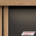 Ver imagem 6 de Guarda Roupa Casal Espelho 3 Pt Correr 32220 Amendola Nude Preto Flex Demobile
