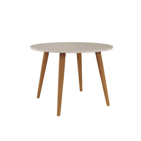 Mesa para Sala de Jantar Redonda 4 Lugares 110cm Dani Cimol