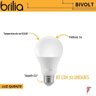 Kit Com 30 Lâmpadas Brilia Bulbo A55 Led 7W Bivolt Luz Fria - 2