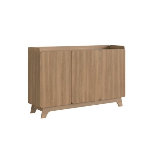 Balcão Buffet 3 Portas 150cm John - Natural