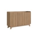 Ver imagem 1 de Balcão Buffet 3 Portas 150cm John - Natural
