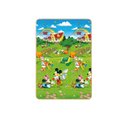 Ver imagem 3 de Tapete Mickey e Minnie Carros Disney Dupla Face 120x180cm Jolitex