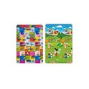 Ver imagem 1 de Tapete Mickey e Minnie Carros Disney Dupla Face 120x180cm Jolitex