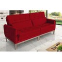 Ver imagem 1 de Sofá Cama Rivieira 2.50m - Vermelho