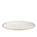 Ver imagem 3 de Conjunto 6 Pratos de Sobremesa Porcelana Tramontina 21cm Rústicos Marrom Mesa Posta