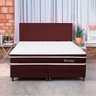 Cama Box Colchão King Pillow Top Mola Ensacada e Espuma Selada Confort 193x203x57cm BF Colchões - 1