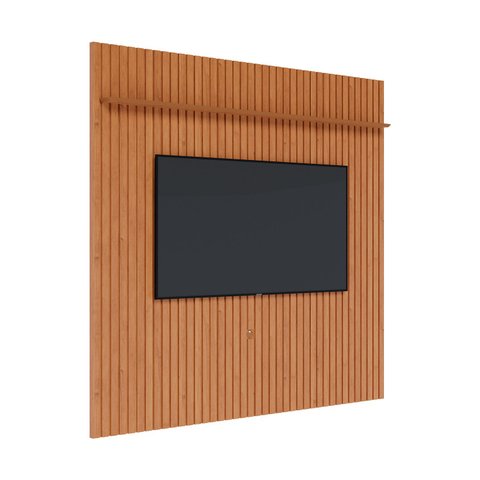 Painel para TV Ripado Flow 2.2 Nature - MóveisAqui Imcal Móveis