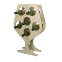 Ver imagem 3 de Garrafeiro Cálice 6 Garrafas Pinus