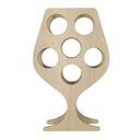 Ver imagem 1 de Garrafeiro Cálice 6 Garrafas Pinus