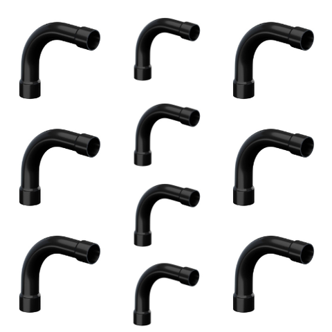 Kit10 Curva Pvc 1