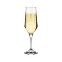 Ver imagem 3 de Kit 2 Taças Champagne Cristal Buffet Vidro Liso 186 Ml Nadir