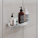 Ver imagem 5 de Kit Acessórios de Banheiro Toalheiro Saboneteira Papeleiro Porta Shampoo Gancho 6 Peças - Cromado