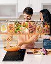 Ver mais imagens de Cooktop de Indução Portátil Amzchef com 9 Níveis de Potência, 1800w (preto)