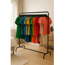 Ver imagem 1 de Arara em 100% Aço Profissional | Estrutura Reforçada | 1,35m Alt X 1,00m Larg | Biorty