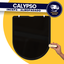 Ver imagem 1 de Tampa Assento Vaso Sanitário Calypso Incepa Almofadado Preto Durín