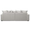Ver imagem 5 de Sofá 3 Lugares para Sala Living 260cm Dalton L08 Linho Mescla - Mpozenato