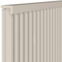 Ver imagem 5 de Cabeceira De Madeira Ripada Para Cama De Casal 240 cm Celine L05 Off White - Lyam Decor