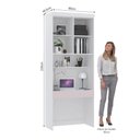Ver imagem 3 de Bancada de Estudos Modulada 90cm 1 Porta Alpes Luciane Móveis