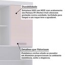 Ver imagem 5 de Bancada de Estudos Modulada 90cm 1 Porta Alpes Luciane Móveis