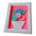 Ver imagem 6 de Kit Quadros para Sala Quarto Casal Cozinha Moldura Madeira Cor Branco Cor da Armação Colorido
