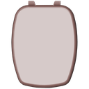 Ver imagem 1 de Assento Tampa para Vaso Sanitário Almofadado Compatível Prímula Salmon Durín