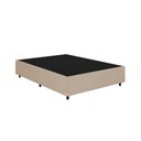 Ver imagem 2 de Cama Box Base Casal Bege Colchão Fit D33 Espuma 138x188 - Ortobom