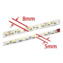 Ver imagem 3 de Fita Led 3528 120 Led's 5mm 12w 5 Metros 12v Ip20 Branco Neutro 4000k