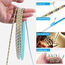 Ver imagem 5 de Fita Led 3528 120 Led's 5mm 12w 5 Metros 12v Ip20 Branco Neutro 4000k