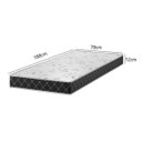 Ver imagem 3 de Colchão Solteiro 188x78x12cm Espuma D20 Fusion Double Face Viero