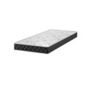 Ver imagem 1 de Colchão Solteiro 188x78x12cm Espuma D20 Fusion Double Face Viero Preto/Xadrez