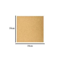 Kit C/200 Placas Mdf Lisas 3mm 10x10cm Cod:kplc10x10 - 2