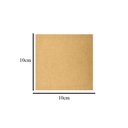 Ver imagem 2 de Kit C/200 Placas Mdf Lisas 3mm 10x10cm Cod:kplc10x10