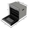 Forno Elétrico Digital de Embutir 220V Espelhado 68 Litros MFE0268G1 Mueller - 4