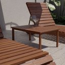 Ver imagem 2 de Mesa Lateral para Jardim Madeira Maciça Taj