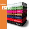 4 Toalhas Plus Size Grossa e Macia 80x180 Azul+Vermelho - 4