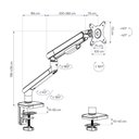 Ver imagem 6 de Suporte Monitor Articulado Elements Aice - Preto
