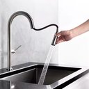 Ver imagem 3 de Misturador Monocomando com Ducha Loft Inox Escovado Cnox By Baumê
