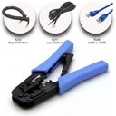 Ver imagem 2 de Alicate Cabo Rede Grimpar Rj45 Rj11 Rj12 C Catraca Ht5684r